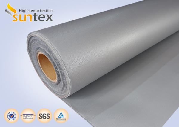 Fire Retardant Silicone Coated Fiberglass Fabric With Enhanced Durability High Temperature Silicone Fiberglass Cloth