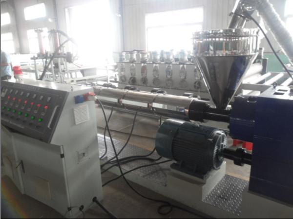 Extruder Plastic Granules Machine With 5 Cooling Zones And 38CrMoAl Screw Barrel