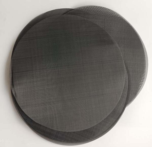 Plain Woven 0.914m-1.2m Black Metal Mesh Screen
