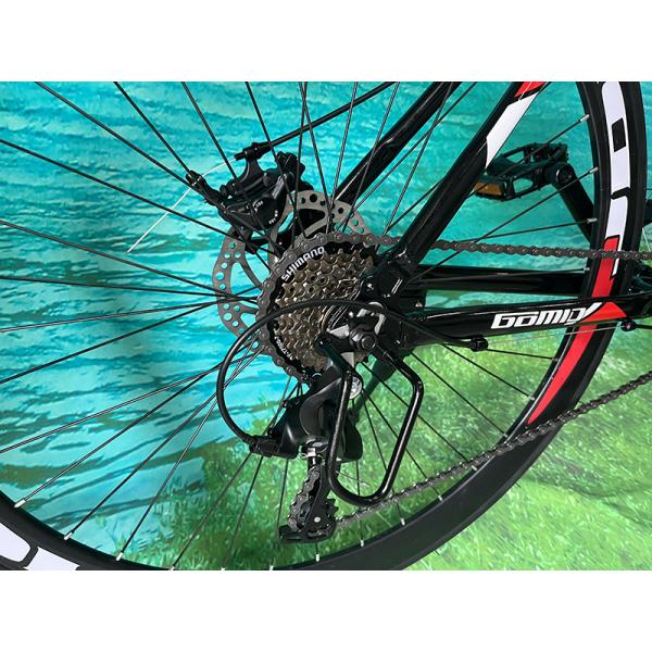 Flat Roads Occasion Racing Bike Aluminum Alloy Road Bicycle Hydraulic Disc Brake Roadbike for Man 700c Road Bike