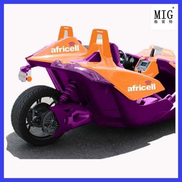 art project car  model statue of fiberglass material   in hotel decoration shopping mall decoration