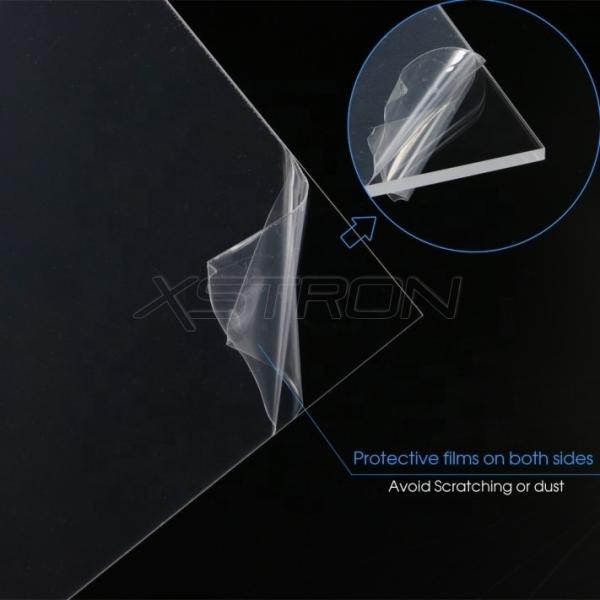 Self Adhesive Acrylic Glass Surface Protective Film For PC Poly Carbonate Sheet Protection