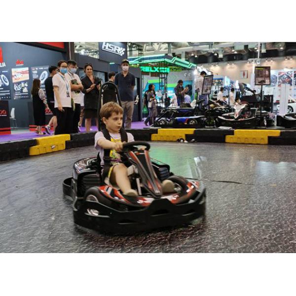Alloy Steel Frame 36V Electric Fast Go Kart 32km/h For Adults