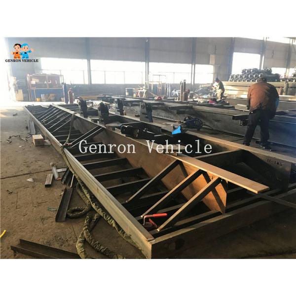3 Axles Mechanical Suspension Flatbed Semi Trailer