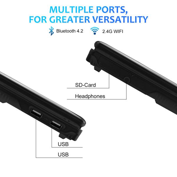 Android 12 7 Inch Notebook Laptop Allwinner A133 BT4.2 WIFI 2.4G HD Screen