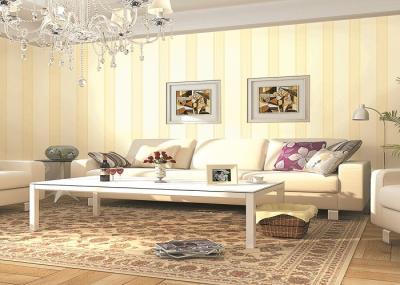 Briliand Stripe Simple Colorful Home Wallpaper Natural Plant Fibers Sell Well In Market