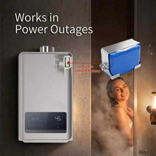 CE Constant Hot Water Indoor Gas Water Heater Propane Whole House Heater Ultra Quiet
