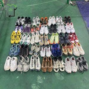 Used International Sport Sneakers Second Hand Brand Shoes Stock Wholesale