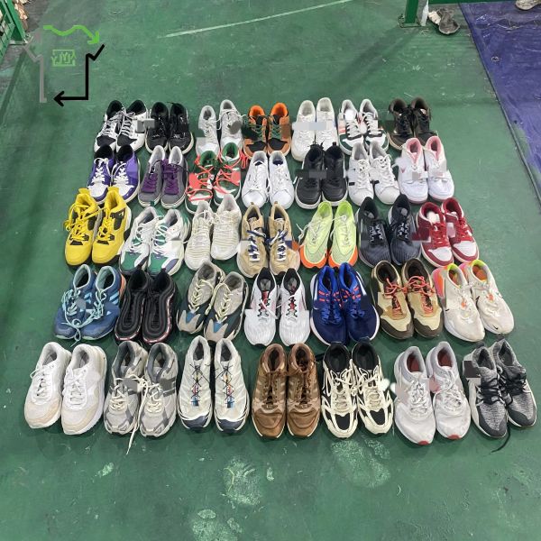 Used International Sport Sneakers Second Hand Brand Shoes Stock Wholesale