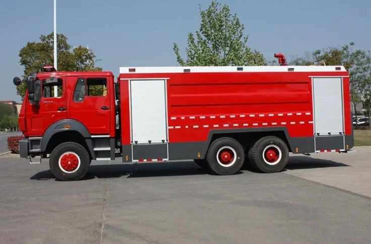 North Benze Beiben 15000 Liters Foam and Water Fire Truck