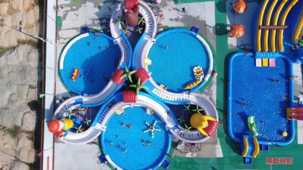 Water Slide Commercial Customized Large Hippo Inflatable Water Slide With Pool