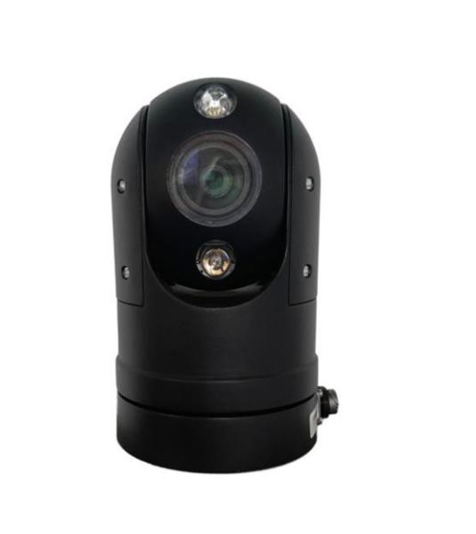 Waterproof 4MP 1000TVL Vehicle Pan Tilt Camera IP66 Car PTZ Camera