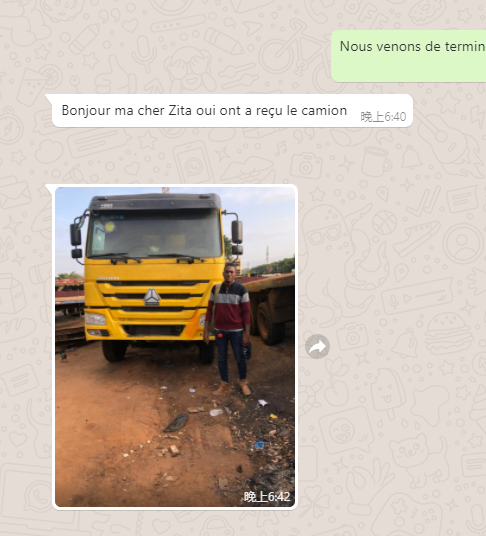 6х4 430 л.с. Камминс Дэмп-Трак для строительства 2 пассажира Задняя камера Не оборудован