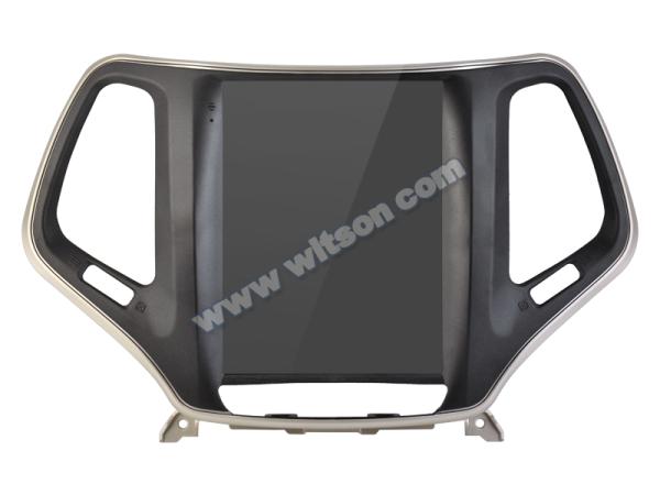 9.7'' Tesla Vertical Screen For Jeep Cherokee 5 KL 2014-2018 Android Car Multimedia Player