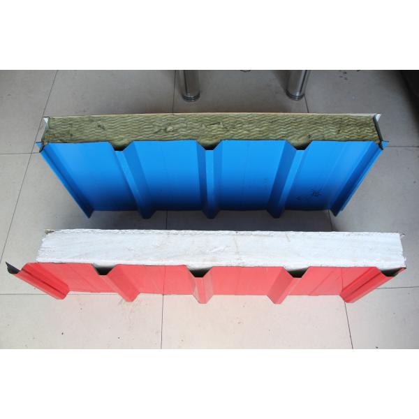 30 à 300 mm d'épaisseur Eps Panneau sandwich en laine de roche