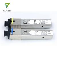 Transceptor compatível do módulo 1310nm 1550nm Bidi 1.25G SFP de SFP