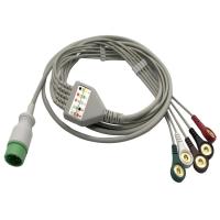 Le câble de l'avance 6pin 5 ECG de Zoncare Hwatime 2.6mm avec des fils se cassent
