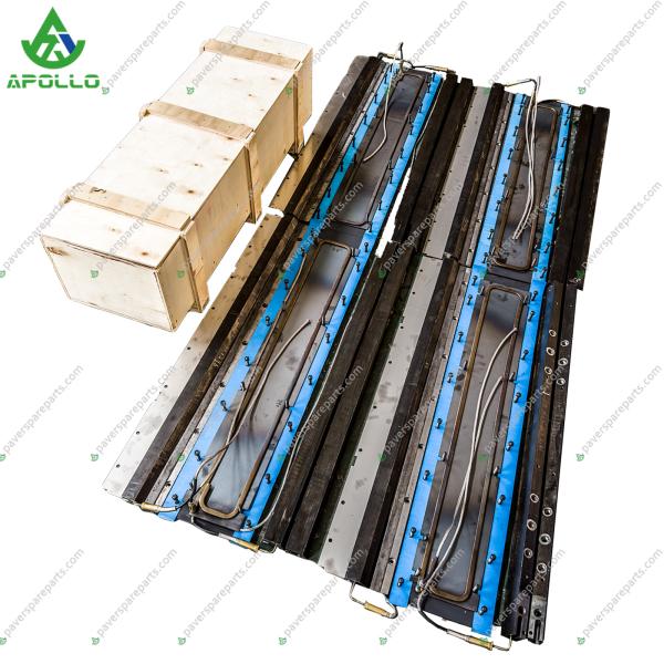 Planchas de regla de pavimentadora de asfalto de alta eficiencia de fácil montaje AB600-3TV PN 2310246 Piezas de máquina pavimentadora