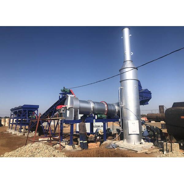 Professional Continuous Asphalt Mixing Plant 20tph Road Construction Machines