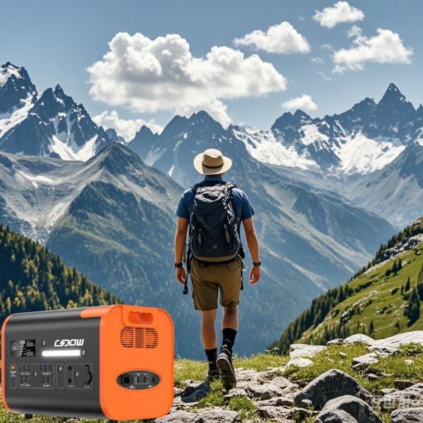 2200W Constant Power Can Drive 4000W Outdoor Camping Portable Battery Power Station