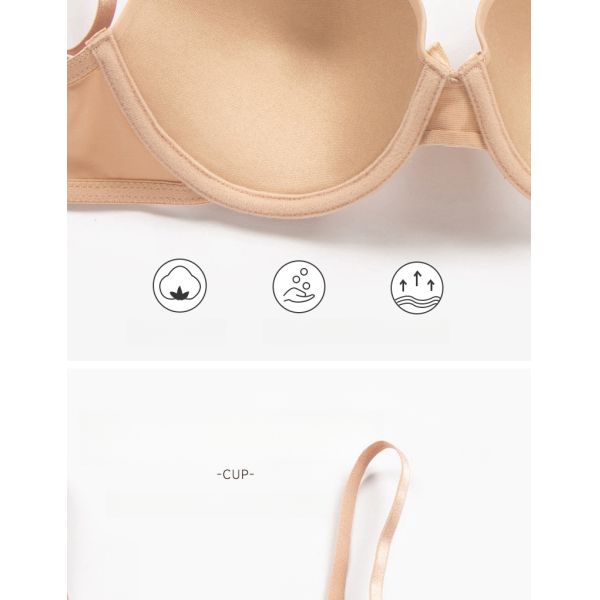 Women Bra Solid Colors New Arrival BCDE Cup Available Cute Bow Leisure Wholesale Solid Colors Underwear Bra for Women