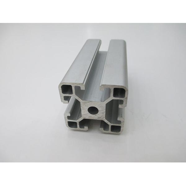 40 * 40 Blasting Natural Anodized T Slot Aluminum Profile For Industry Machinery