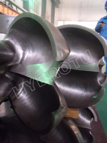Corredor de aço inoxidável da turbina de Pelton da eficiência elevada, roda de Pelton para o projeto das energias hidráulicas