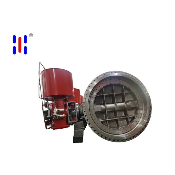 Carbon Steel Pneumatic Butterfly Valves Industrial PTFE EPDM