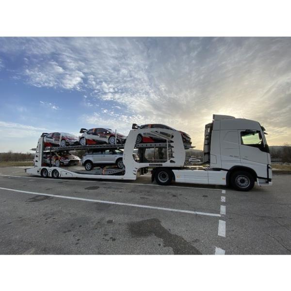 CIMC Factory Direct 2 Axle 6-8 Voiture de transport routier terrestre Semi-remorque