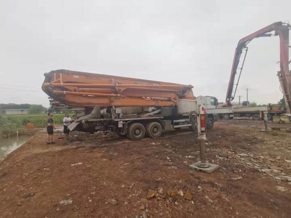 120m 178 Productivité utilisée Zoomlion 52m Pompe à béton pour équipement de la société de préparation de mélange