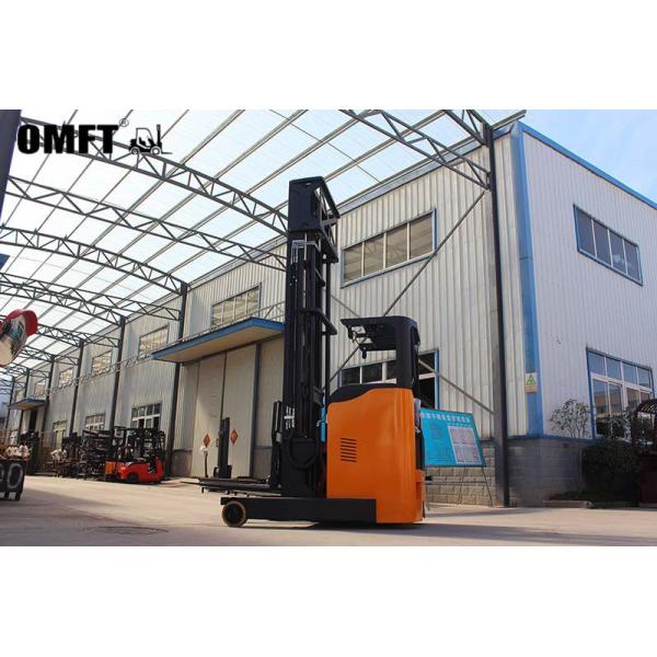 Lift height 9000mm 11m 12m Reach Truck Forklift Pallet Rack Stacking Lift Truck Stacker