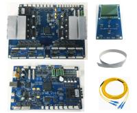 4720 Sistema de Controle de Impressora a Jato de Tinta W5113 Quatro Cabeças para Impressora Oval Digital Têxtil