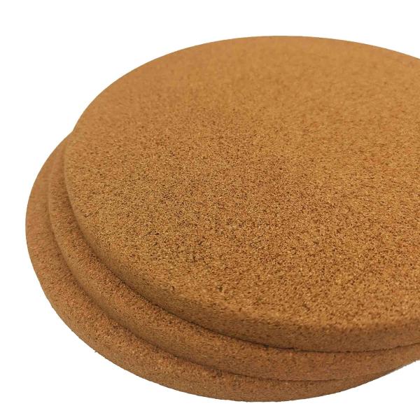 циновка места Corkboard пробочки круга толщины 9mm для горячих баков блюд