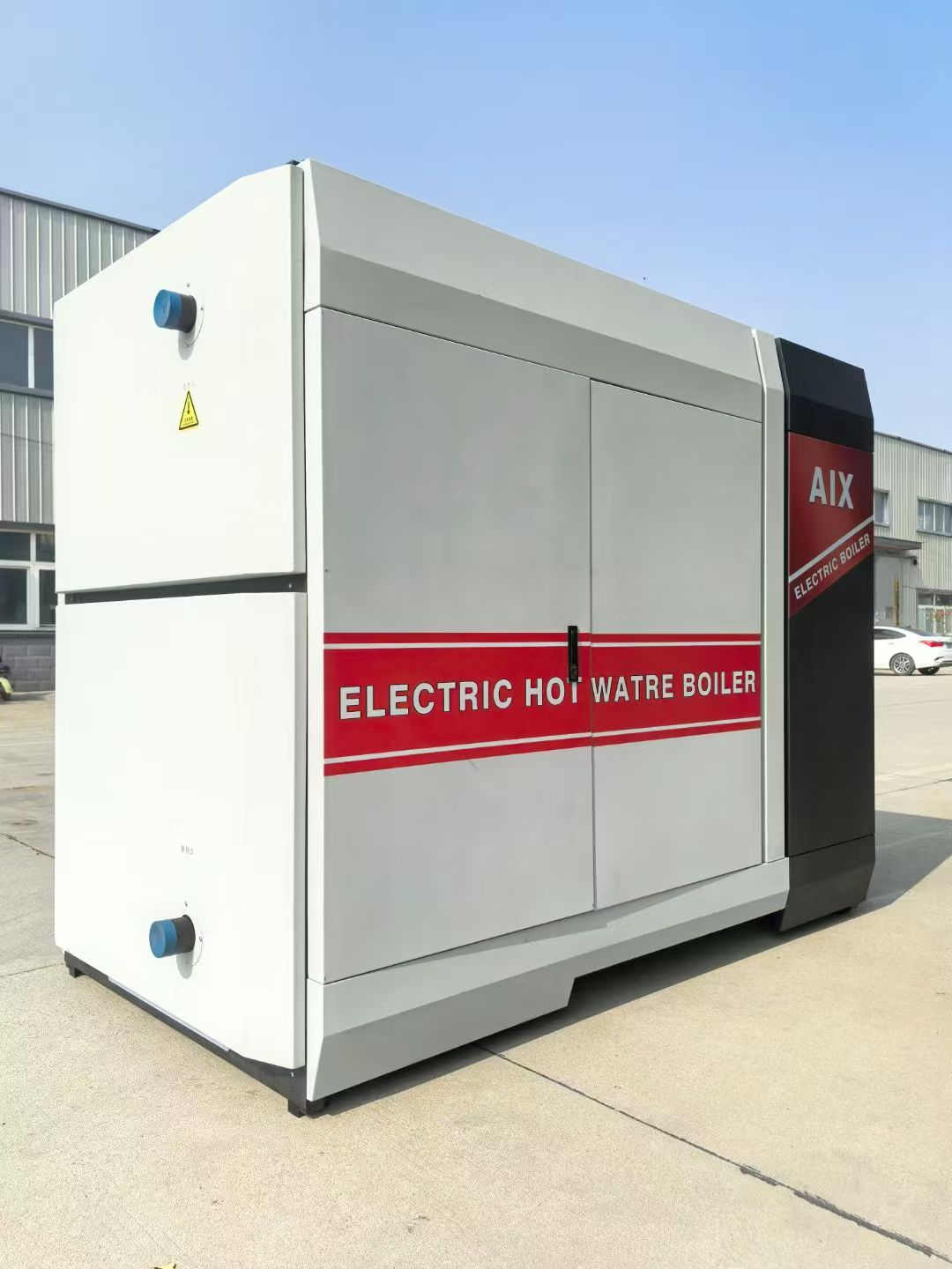 30kw Electromagnetic Electric Steam Boiler 0.05t/H Vertical Low Pressure Steam Generator