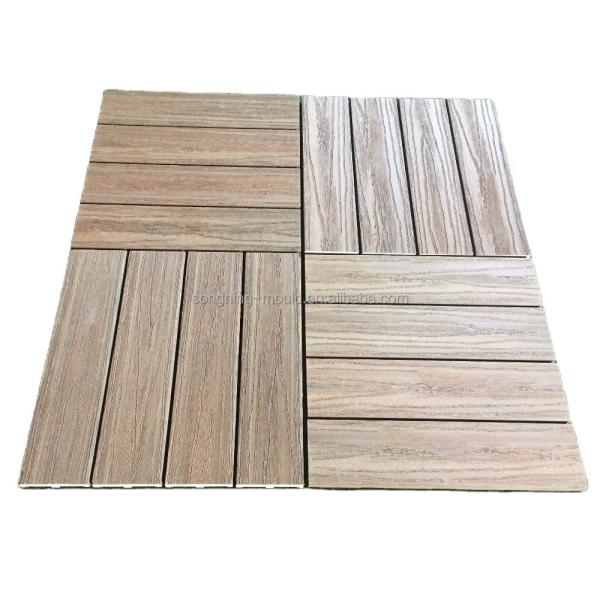 300х300 Размер Внешний DIY Квадратная плитка для декора Технология соэкструзии для садового балкона