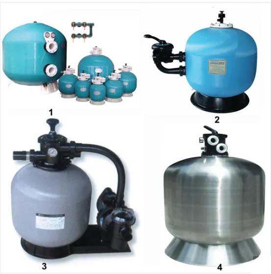 Fiber Glass Pool Filter Tank Top Mounted For Pool Water Purification Durable
