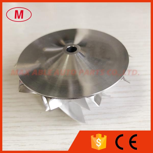 RHF55 48.62/65.00mm 5+5 Blades high performance milling/aluminum 2618/billet turbo compressor wheel