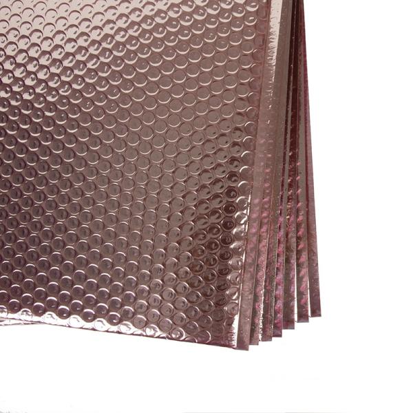 CTCX Hot Sale Custom Size Logo Eco Friendly Gold Metallic Aluminum Foil Envelopes Padded Bubble Mailer Bag