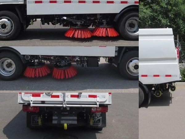 Burnishing Euro 6 Small street cleaner truck Cleaning Machine