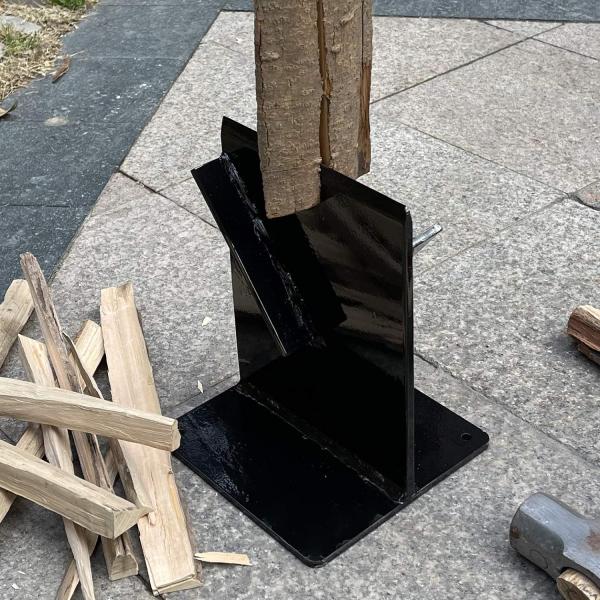 Быстрый ручной лог Древесина для разжигания разделитель портативный стальной клин для наружного использования в помещениях