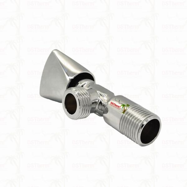 Chrome Plated Angle Valve Quality-Assured Traditional Design Kitchen Bathroom Angle Valve