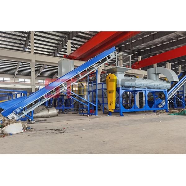 180KW 500kg/H PET Bottle Washing Recycling Line