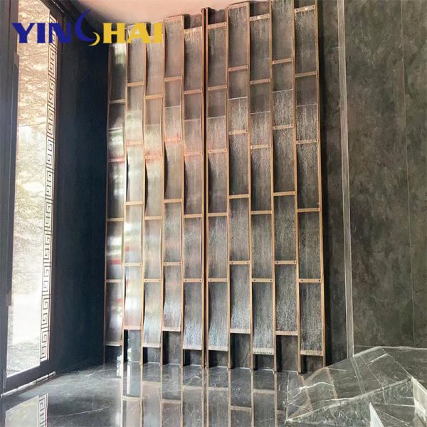 Customizable Metal Room Divider Panels Rustproof Easy Cleaning And Maintenance