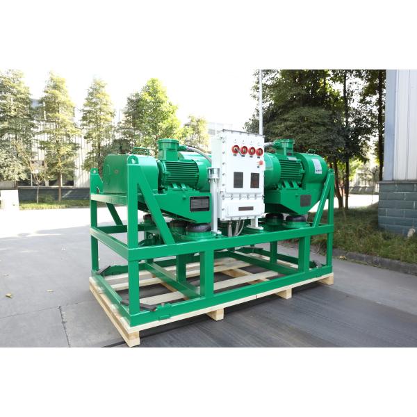 2500r/Min Drilling Mud Centrifuge 70m3/H Mud VFD Control​​ Decanter Centrifuge
