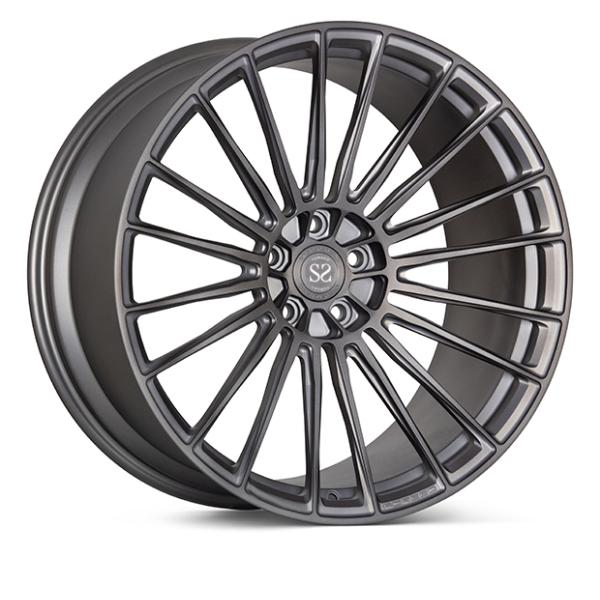 20 дюймов выковал почищенные щеткой отполированные оправы автомобиль M5 катит алюминиевый сплав