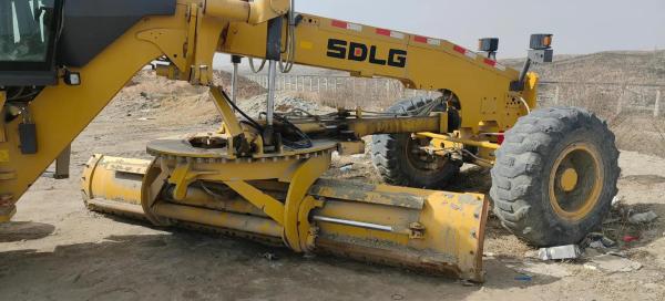 SHANTUI SG21-3 Second Hand Compact Motor Grader with 87kN Traction Force