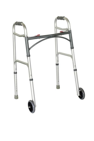 reabilitação de passeio Walker For Handicapped Person dobrável do SIDA da mobilidade 915L de alumínio