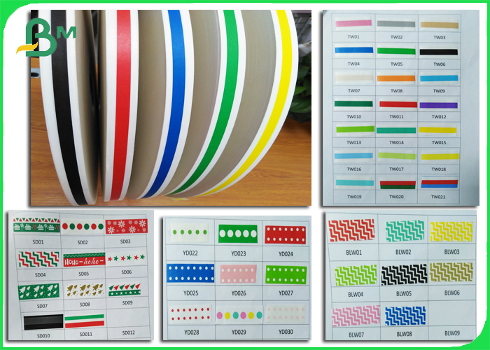 Food Grade Ink Printed Paper for Drinking Straws 60gsm Last long time Чернила качества еды напечатали бумагу для выпивая солом 60гсм последнее долгое время
