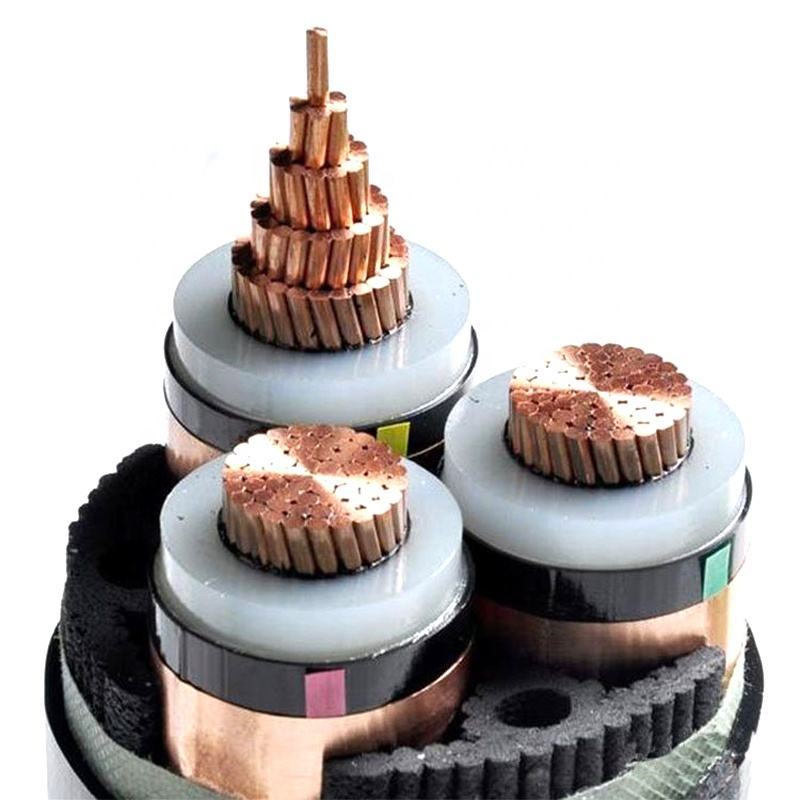Outdoor 3 Core Steel Tape Armored Electrical Cable Low Smoke Halogen Free XLPE Insulation