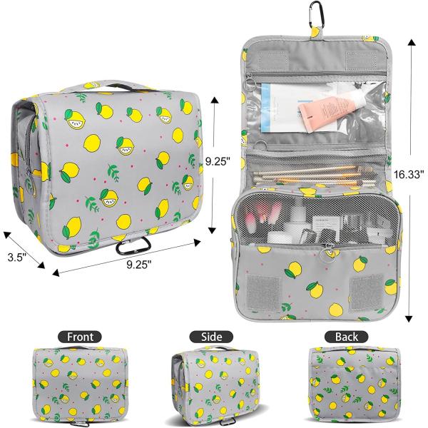 Waterproof Soft Toiletry Bag for Traveling Women Girls Cosmetic Travel Bag Multifunction Shower Bag with Strong